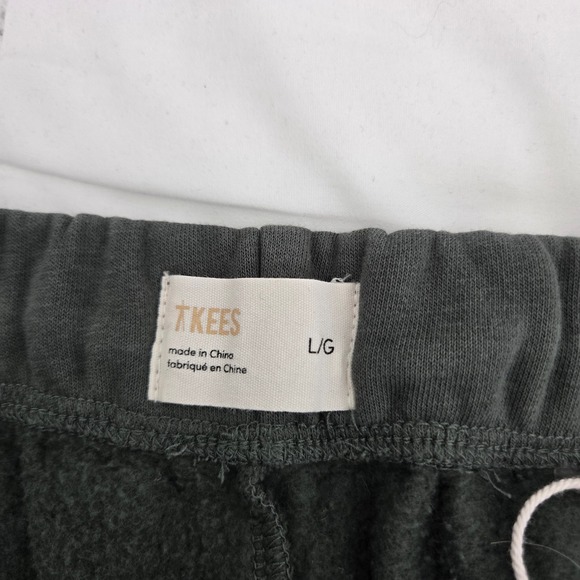 TKEES Air Whipped Hoodie and Jogger Sweatsuit Set Forest Green Size Large - Picture 8 of 12